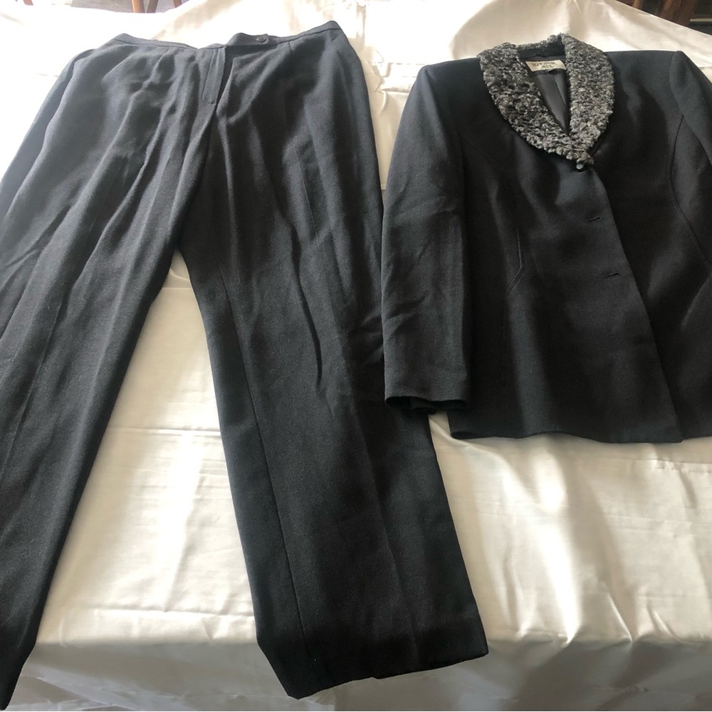 Kasper Gray Pants Suit